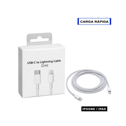 🔥 CABLE USB-C LIGHTNING 2M 😎  ➡️