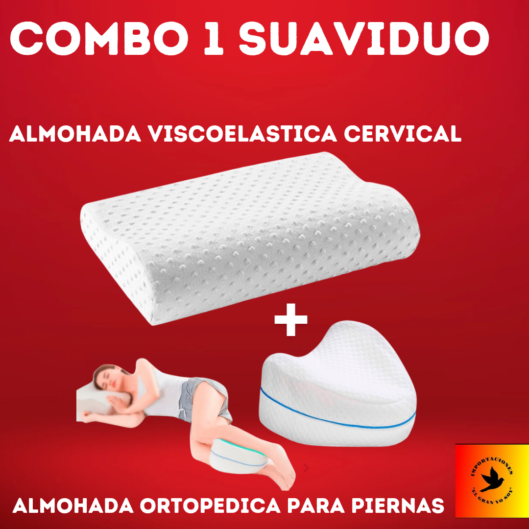 🔥 Combo 1 Suaviduo De Almohadas 💡